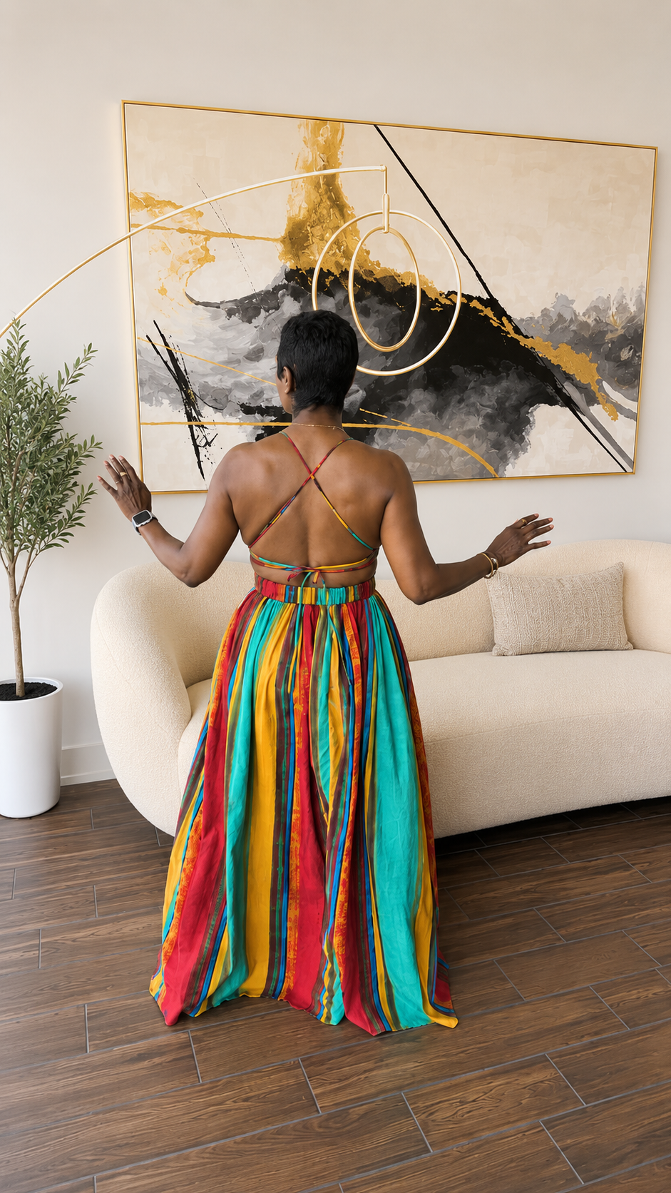 Multi Prints Maxi