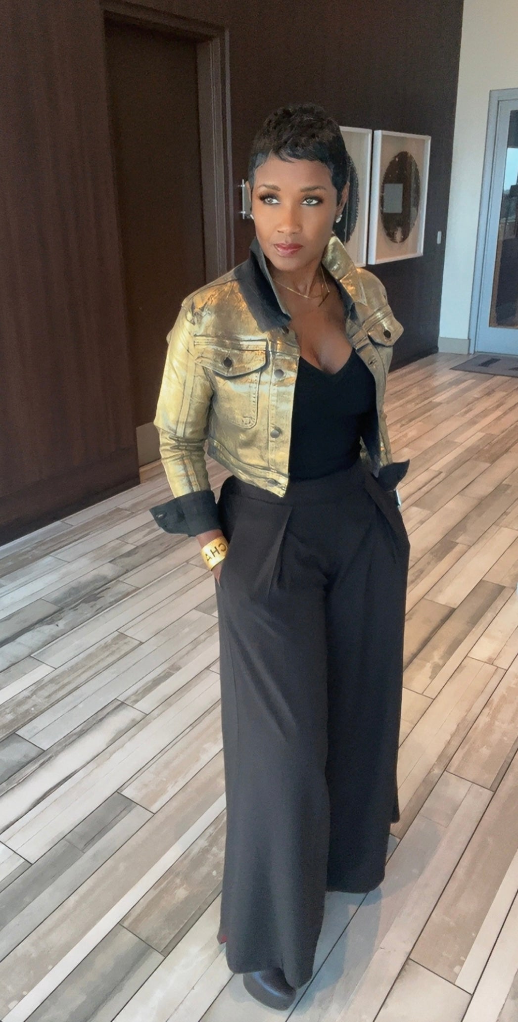 Black Wide Leg Pants