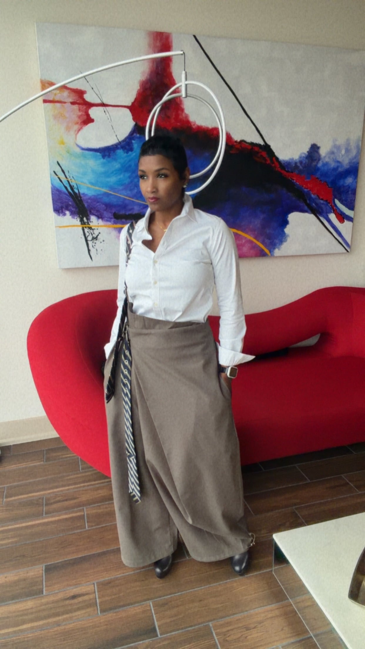 Dressing Up In Corporate Jumpsuit