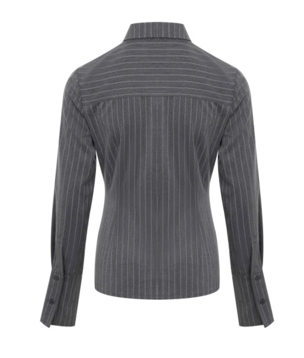 Pinstripe Grey Top