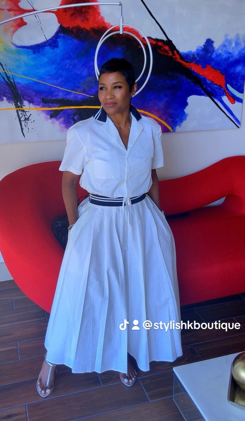 Feeling Lovely in White Set