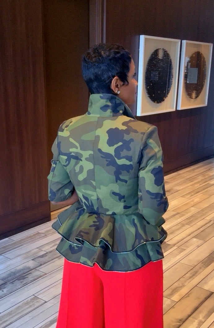 Diva Camo Blazer