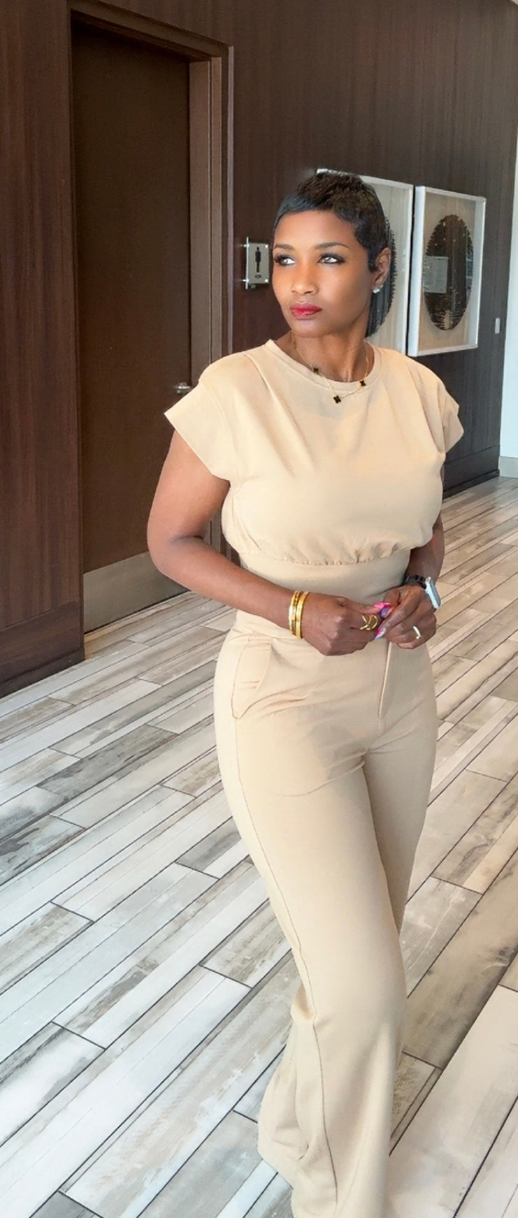 Cozy Corporate Beige Set