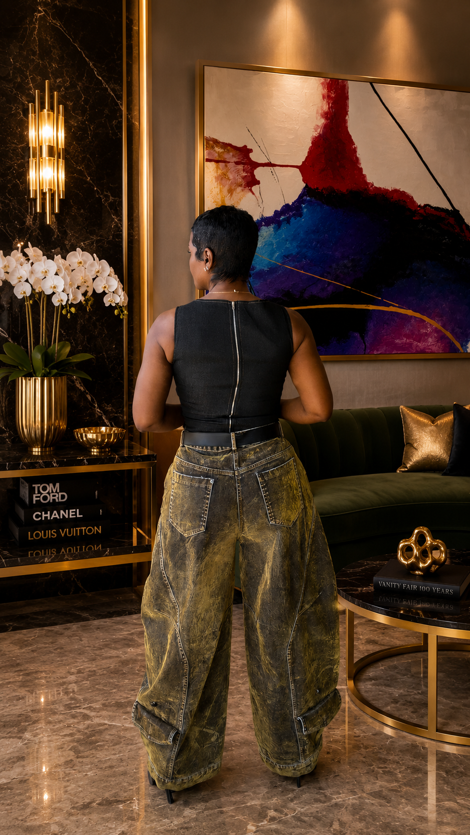 Feel the Vibe Barrels Jeans