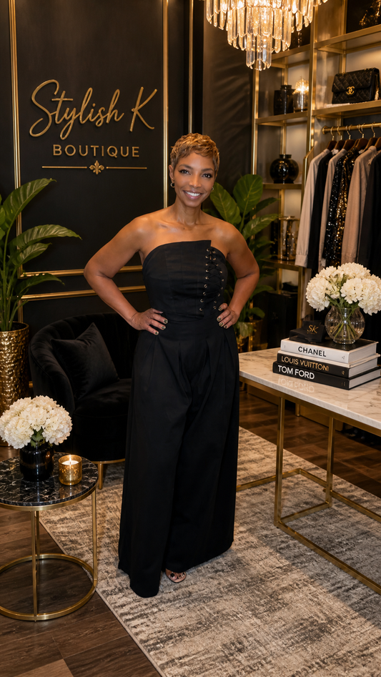 I'm Wearing Black Jumpsuit