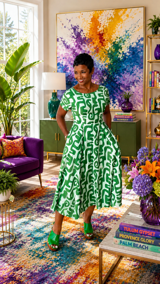 Green for Spring Dress