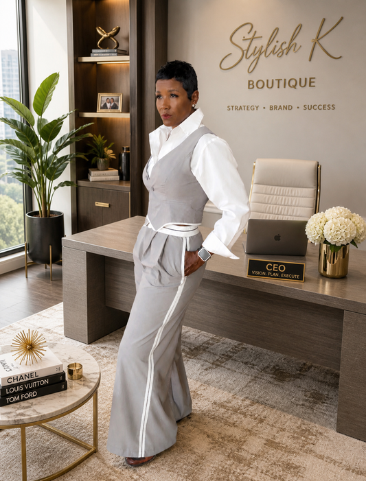 Business Plan Pants Set