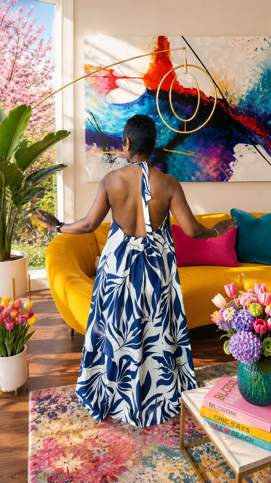 Island Blue Maxi