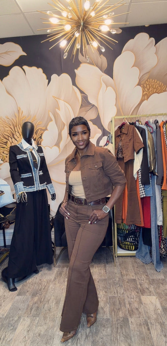 Brown is The Color Pants Set