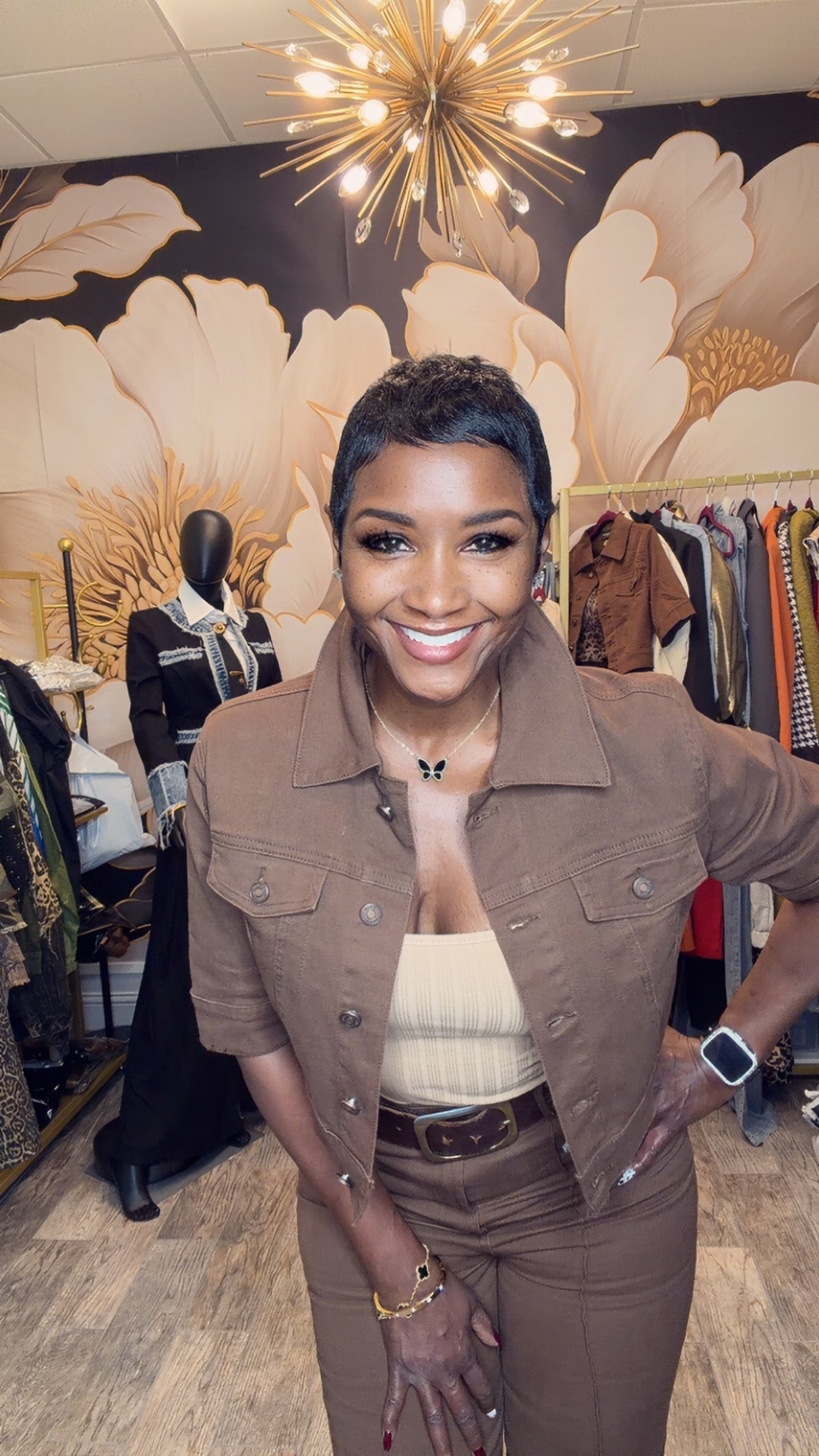 Brown is The Color Pants Set