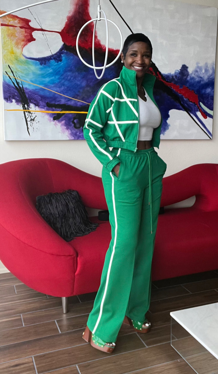 Apple Green Tracksuit