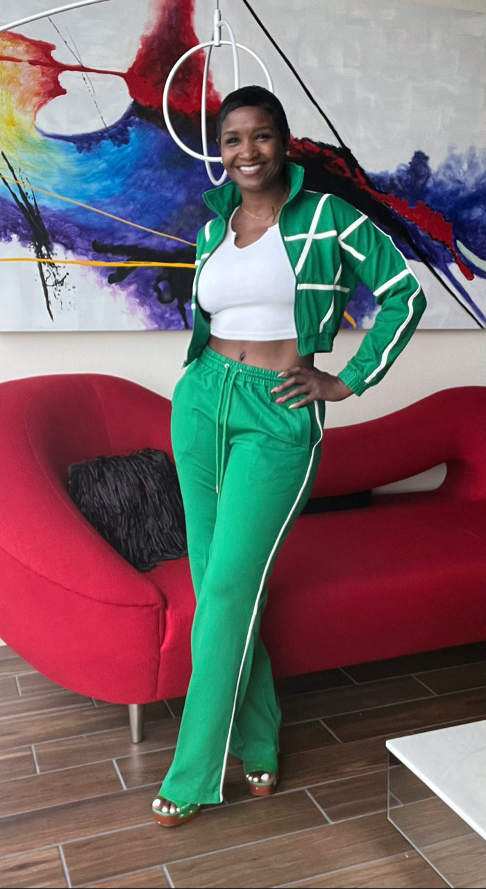 Apple Green Tracksuit