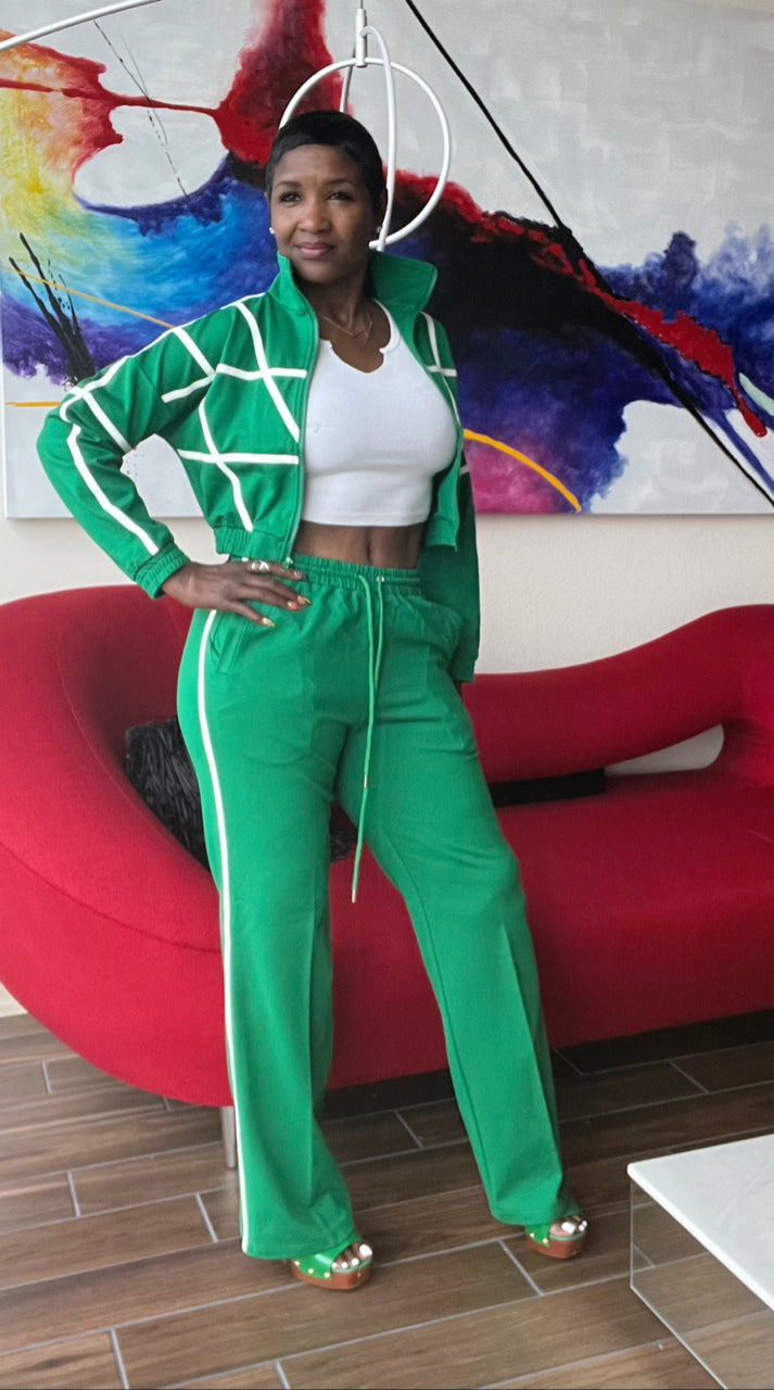 Apple Green Tracksuit