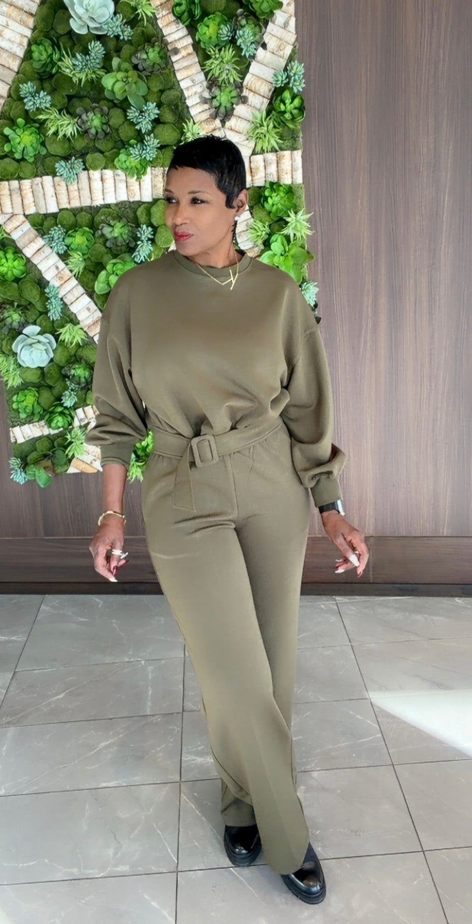 Taking it Easy in Olive Set