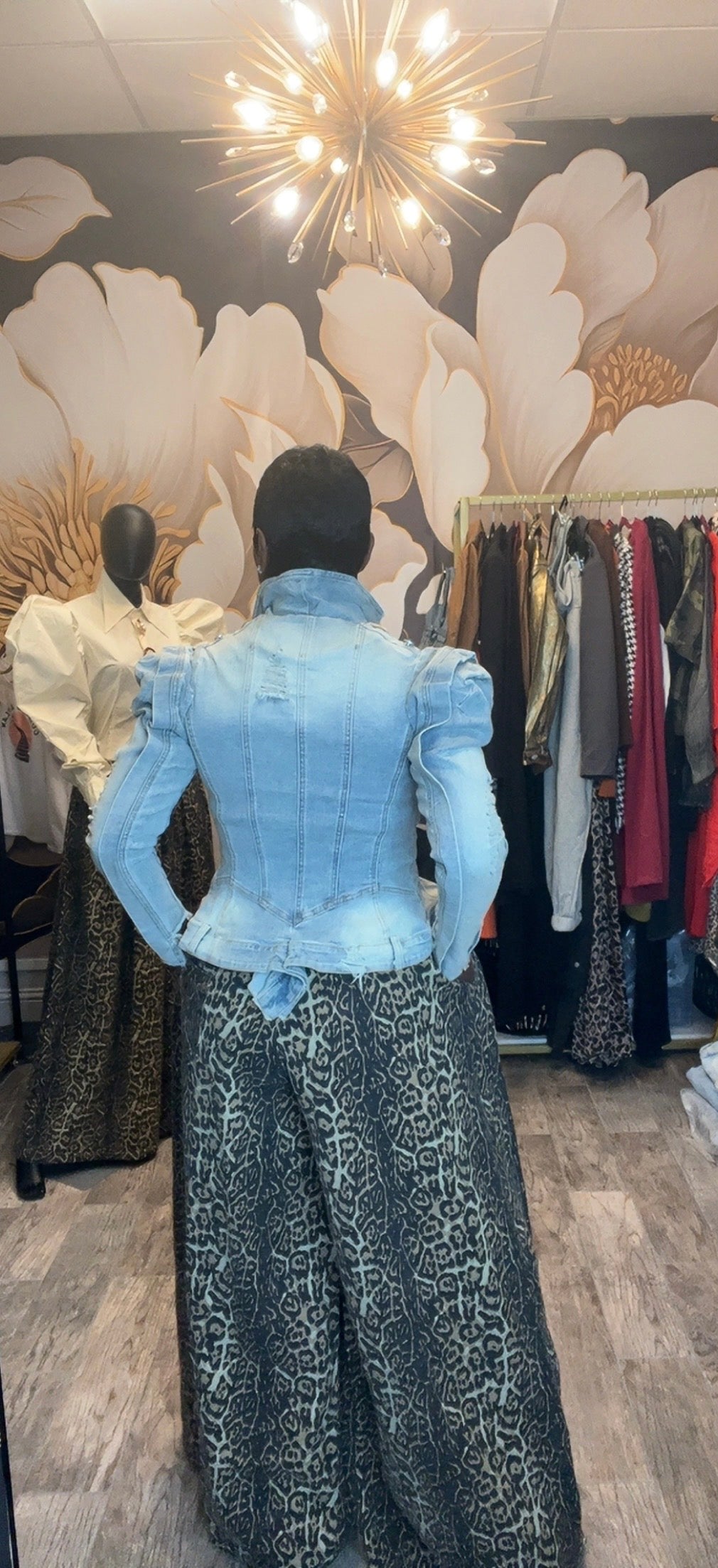 Get You One Denim Top