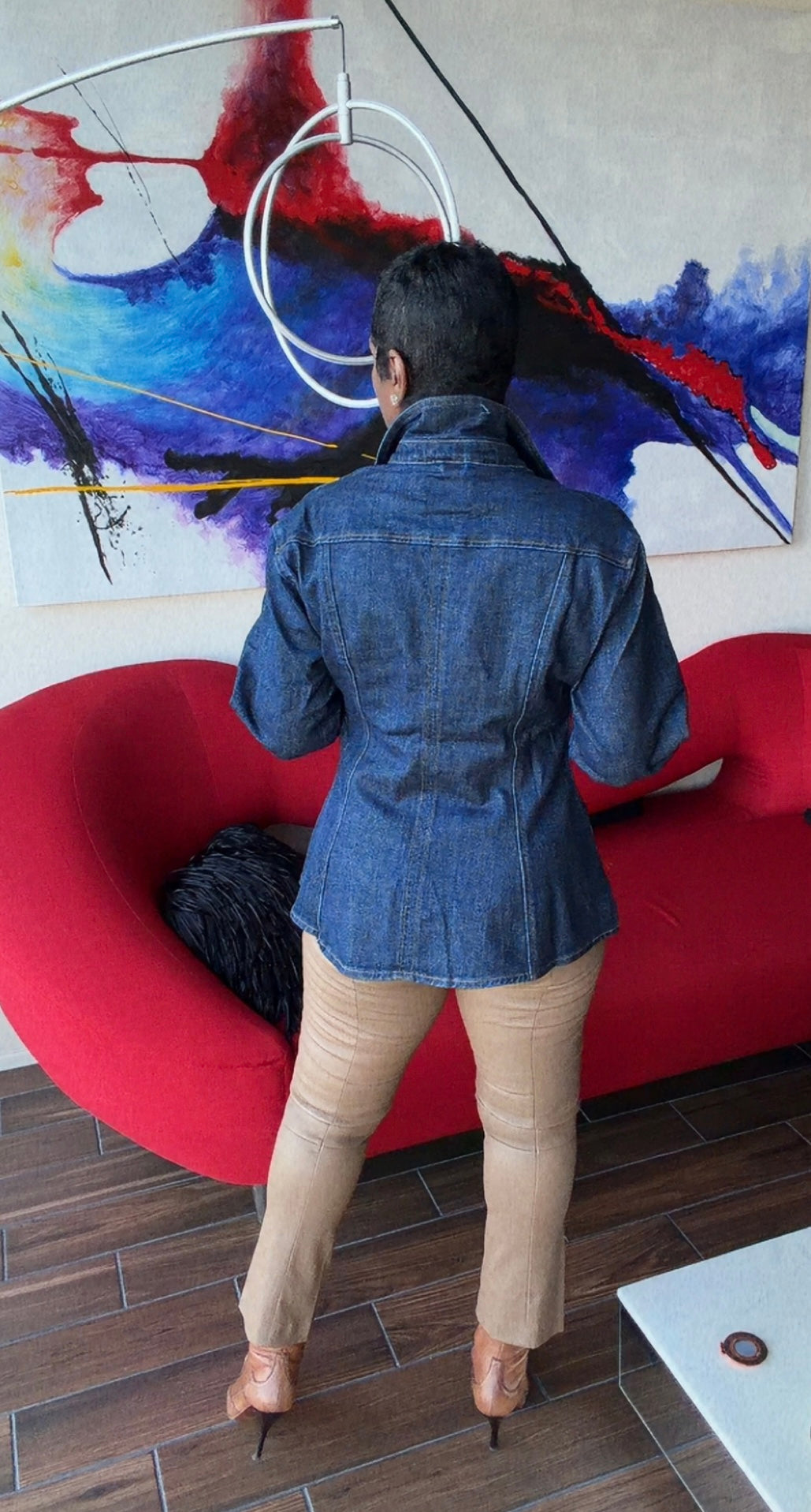 Style Me In Indigo Top