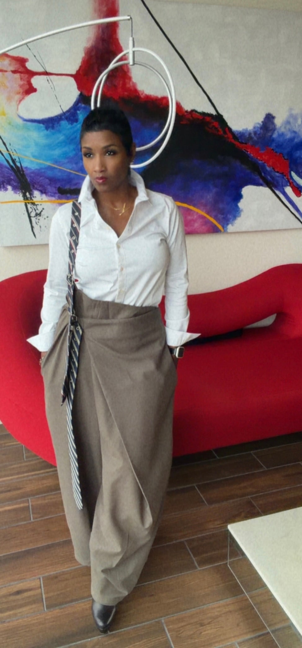 Dressing Up In Corporate Jumpsuit