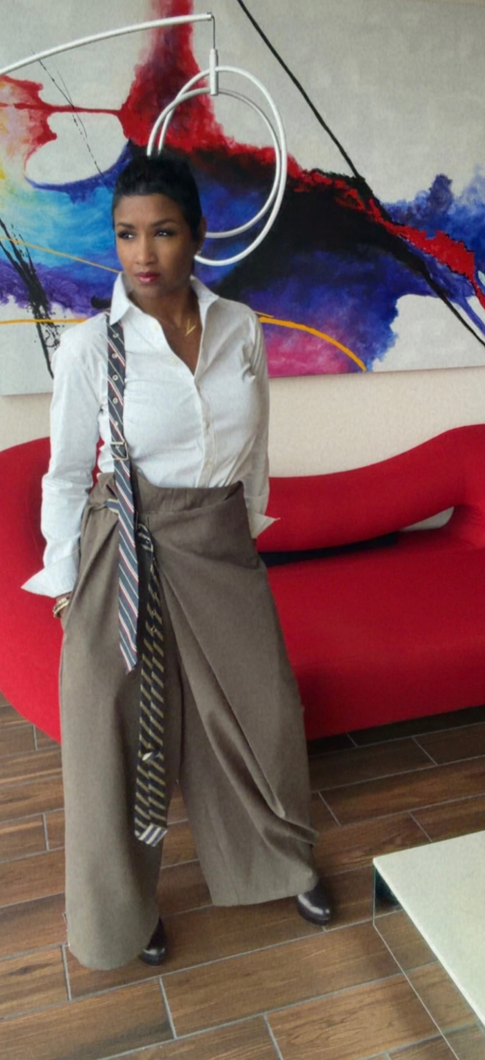 Dressing Up In Corporate Jumpsuit