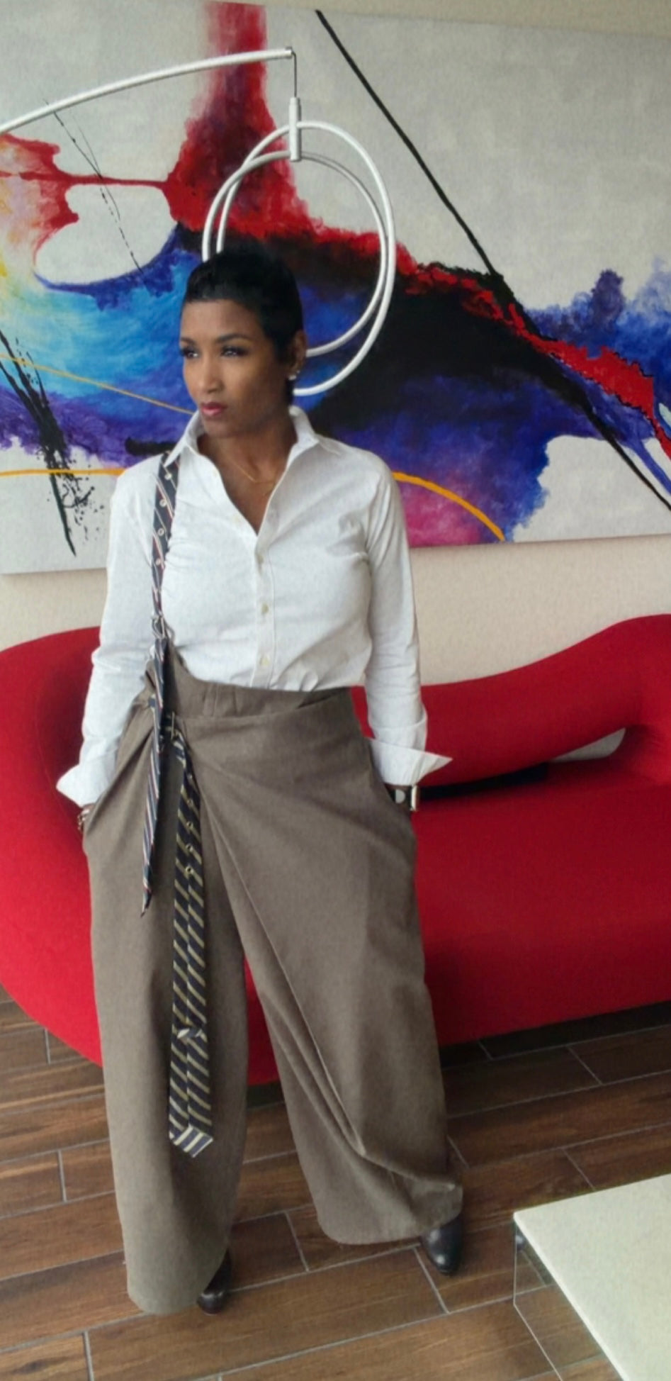 Dressing Up In Corporate Jumpsuit