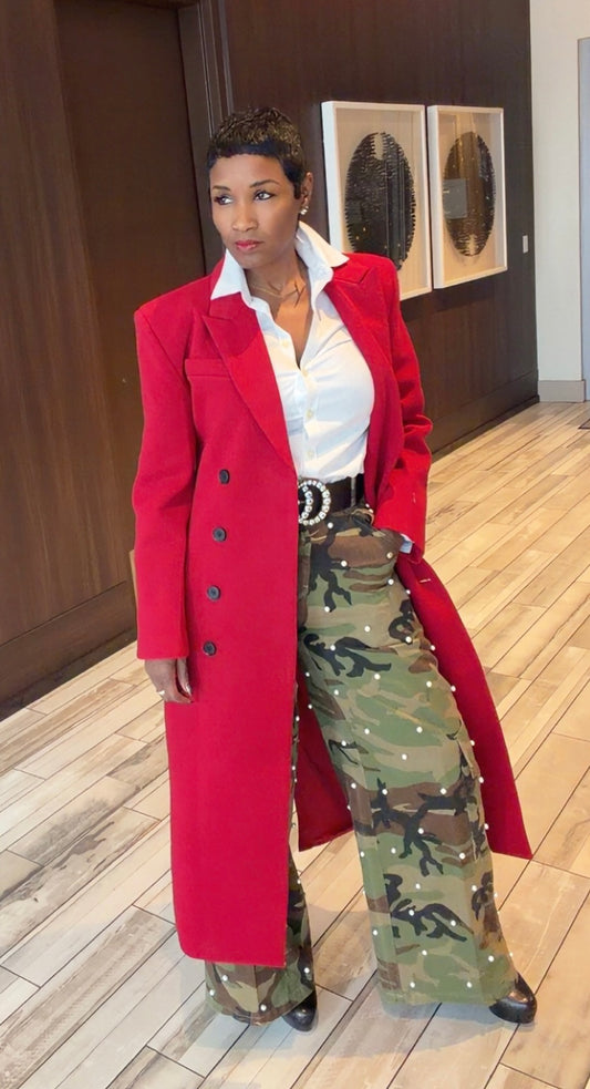 Paint The Town In Red Coat