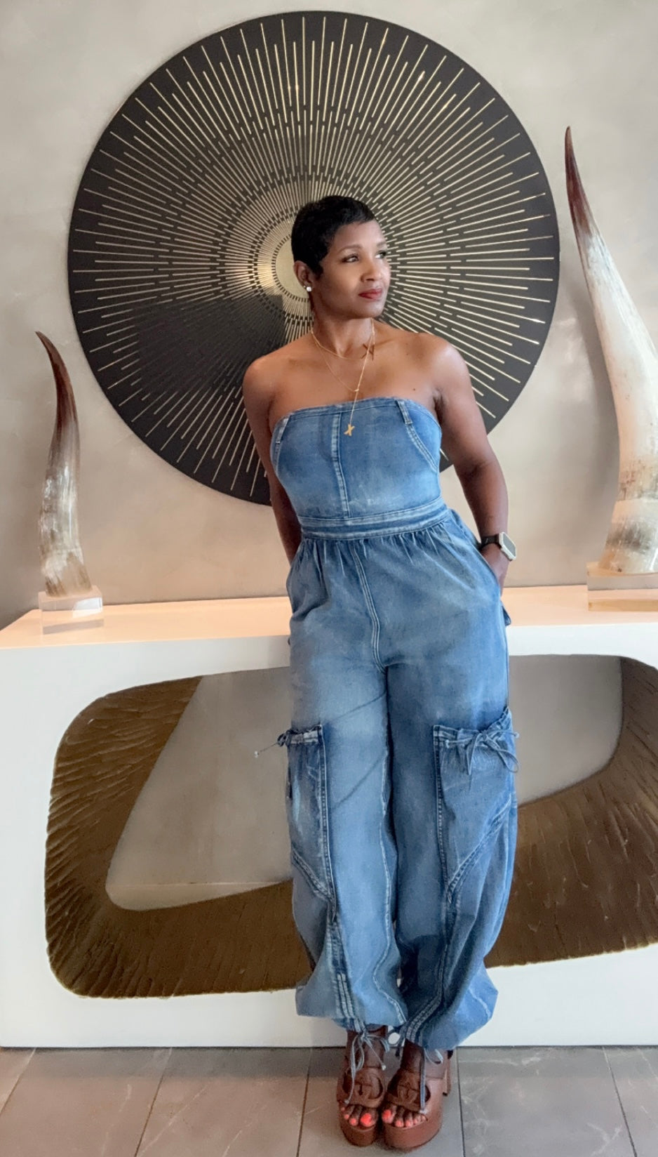 Dare You Denim Jumpsuit