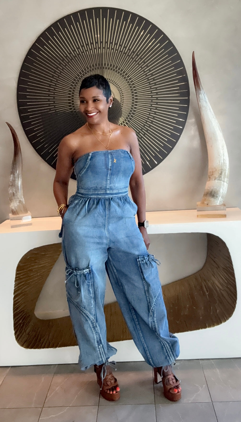 Dare You Denim Jumpsuit