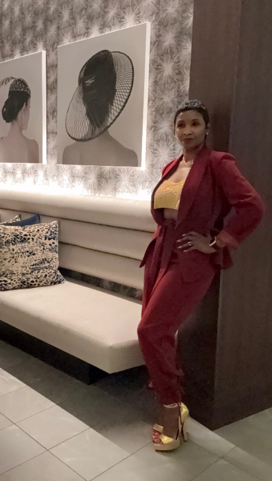 Coming in Hot Pants Suit