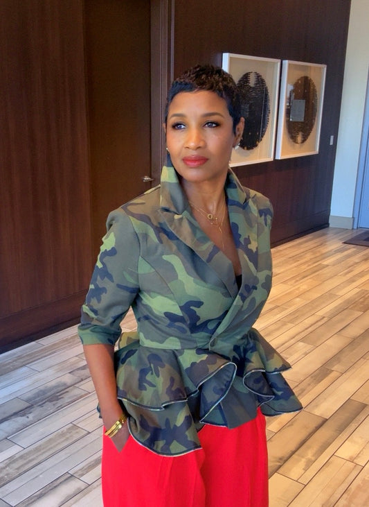 Diva Camo Blazer