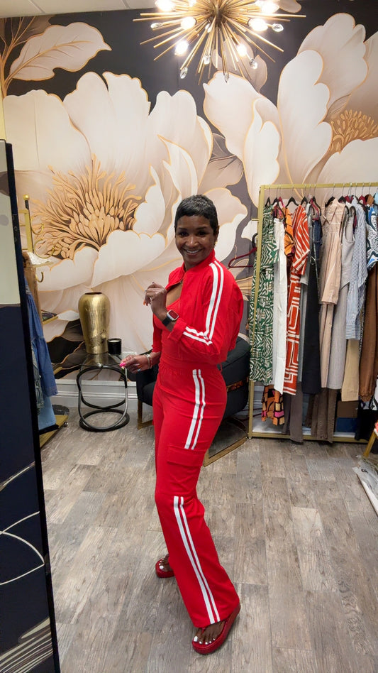 Let's Go Red Track Set