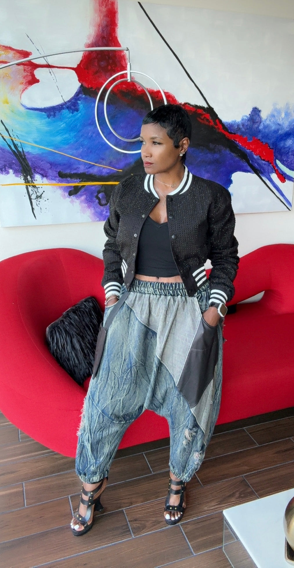 Black Beauty Varsity Jacket