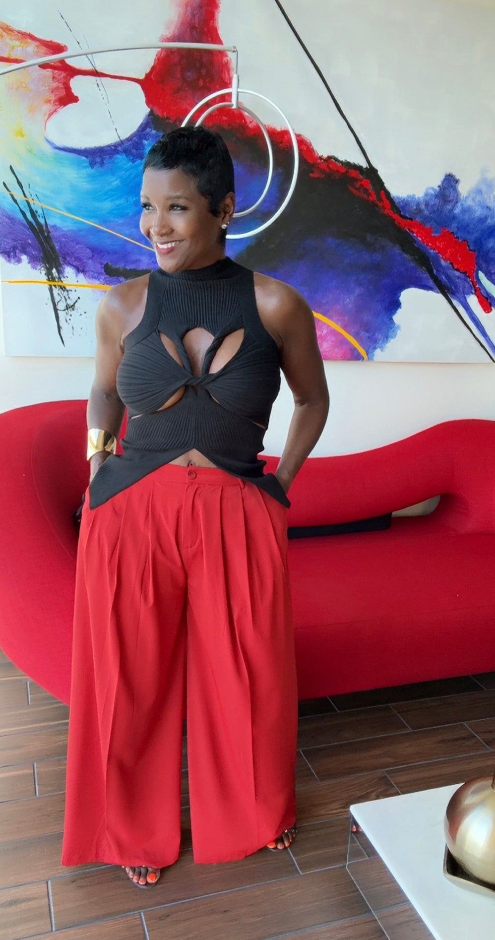 Lets Go Out Knit Top