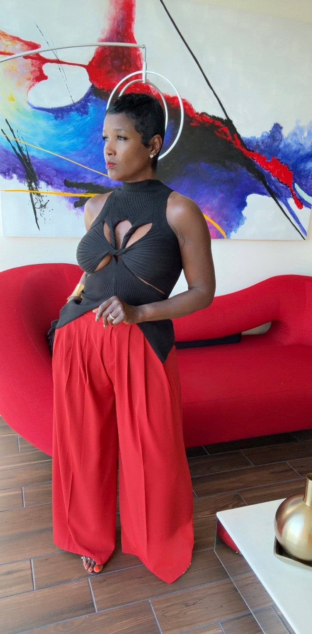 Lets Go Out Knit Top