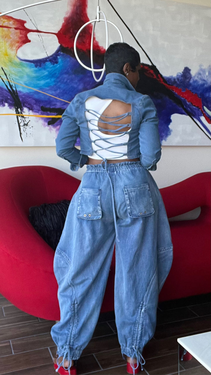 I know you Want Me Denim pants